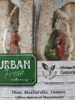 Mängden socker i Sandwich Thon  mozzarella tomate olives noires et mayonnaise