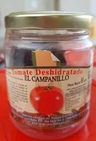 Mängden socker i Tomate Deshidratado