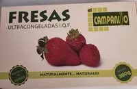 Mängden socker i Fresas ultracongeladas