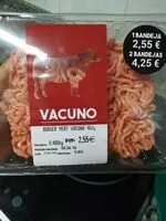 Mängden socker i Carne picada de vacuno