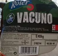 Mängden socker i Preparado vacuno