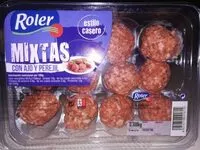 Mängden socker i Albóndigas mixtas con ajo y perejil