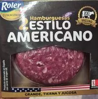 Mängden socker i 2 hamburguesas estilo americano
