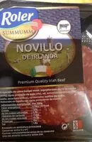 Mängden socker i Novillo de irlanda