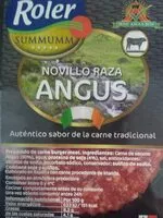 Mängden socker i Burger de Vacuno Angus