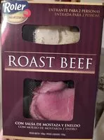 Mängden socker i Roast beef