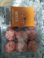 Mängden socker i Albóndigas mixtas