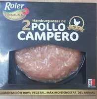 Mängden socker i Hamburguesa de pollo campero
