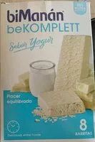 Mängden socker i be komplet yogur