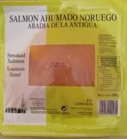 Mängden socker i Salmón ahumado noruego en lonchas