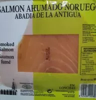 Mängden socker i Salmón ahumado noruego