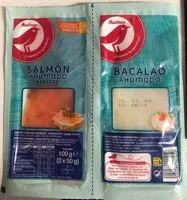 Mängden socker i Salmon y bacalao ahumado