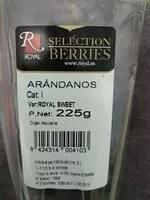 Mängden socker i Arandanos