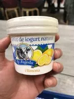 Mängden socker i Helado de yogur natural y limón
