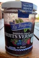Mängden socker i Mermelada extra de frutos rojos del bosque con