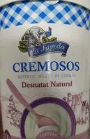 Mängden socker i Cremosos  iogurt desnatat natural
