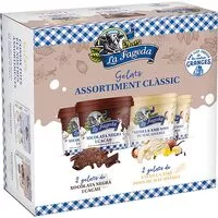 Mängden socker i Tarrinas de chocolate y de vainilla