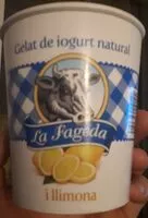 Mängden socker i Gelat Iogurt natural amb llimona