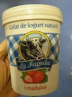 Mängden socker i Helado natural de yogur y fresa