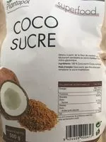 Mängden socker i Azucar De Coco 500 GR Plantapol