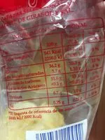 Mängden socker i Chips Artisanales