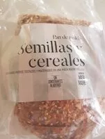 Mängden socker i Pan de molde semillas y cereales