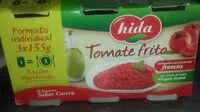 Mängden socker i Tomate frito 6 oz. (packx3)