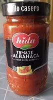 Mängden socker i Tomate y albahaca (cristal) 350 gr.