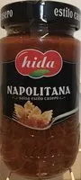 Mängden socker i Salsa napolitana (cristal) 350 gr.