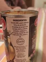 Mängden socker i Pisto Sofrito de Verduras Estilo Casero