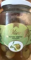 Mängden socker i Olives vertes dénoyautées