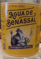 Mängden socker i Agua de Benassal