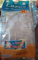 Mängden socker i Lazos de hojaldre