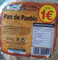 Mängden socker i Pan de pueblo