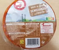 Mängden socker i Queso de cabra semicurado con pimentón