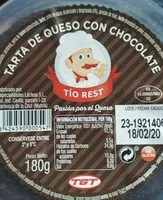 Mängden socker i Tarta de queso con chocolate