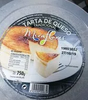 Mängden socker i Tarta de queso tradicional