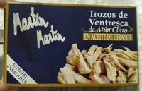 Mängden socker i Trozos de Ventresca (de Atún Claro)