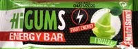 Mängden socker i HiGUMS Energy Bar