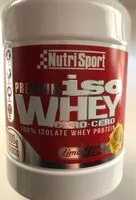 Mängden socker i Premium iso whey limón