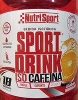 Mängden socker i Sport Drink Iso Cafeína