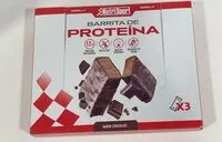 Mängden socker i Barrita de proteina sabor chocolate