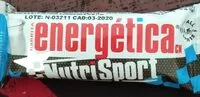 Mängden socker i Barrita energetica nutrisport