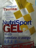 Mängden socker i Nutrisport gel Banana
