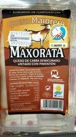 Mängden socker i Queso de cabra semicurado untado con pimentón