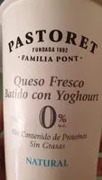 Mängden socker i Queso fresco batido con yogur