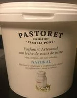 Mängden socker i Yoghourt artesanal natural