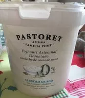 Mängden socker i Yogur griego artesanal natural desnatado m.g.