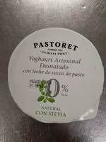 Mängden socker i Yogur desnatado con stevia