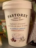 Mängden socker i Yoghourt artesanal al estilo griego stracciatella